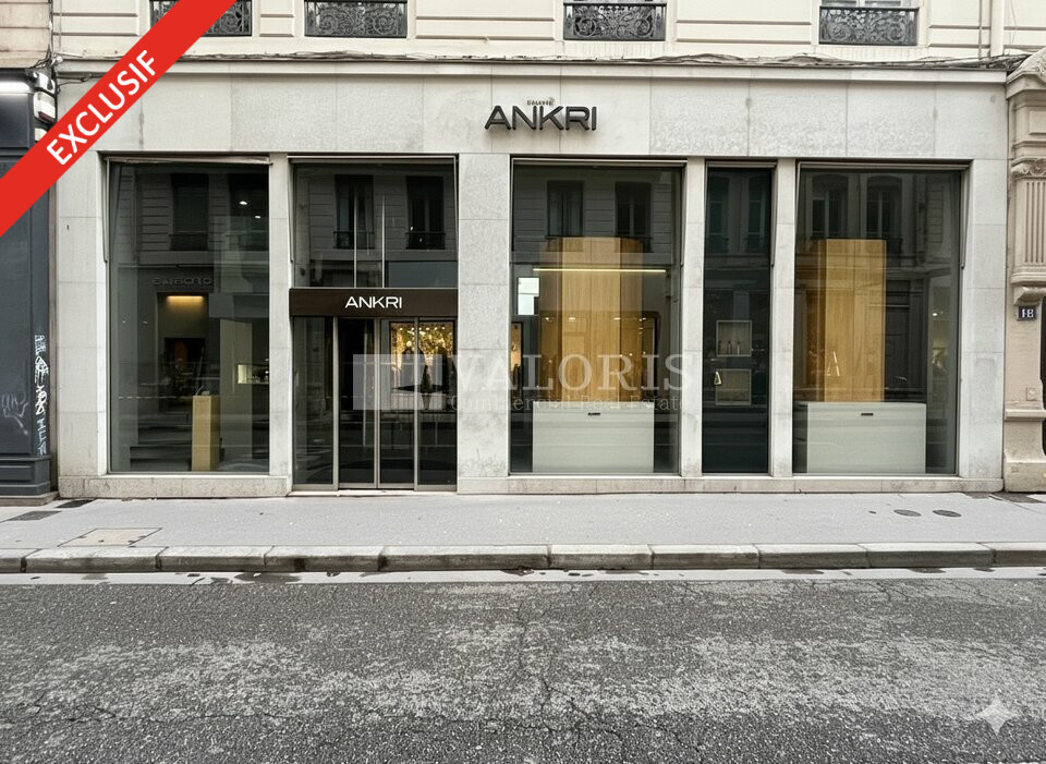 Local commercial 100 m² · à Lyon 02 · 100 m² · 3 000 €/mois