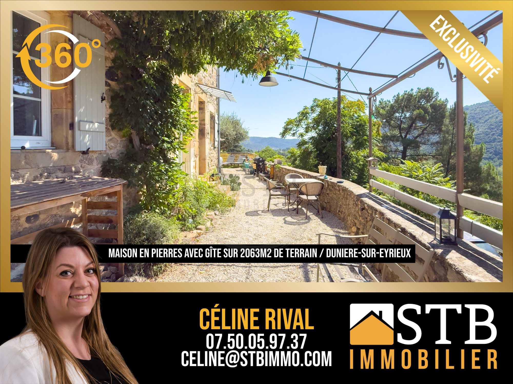 Maison 6 pièces 198 m² · à Duniere sur Eyrieux · 198 m² · 365 000 €