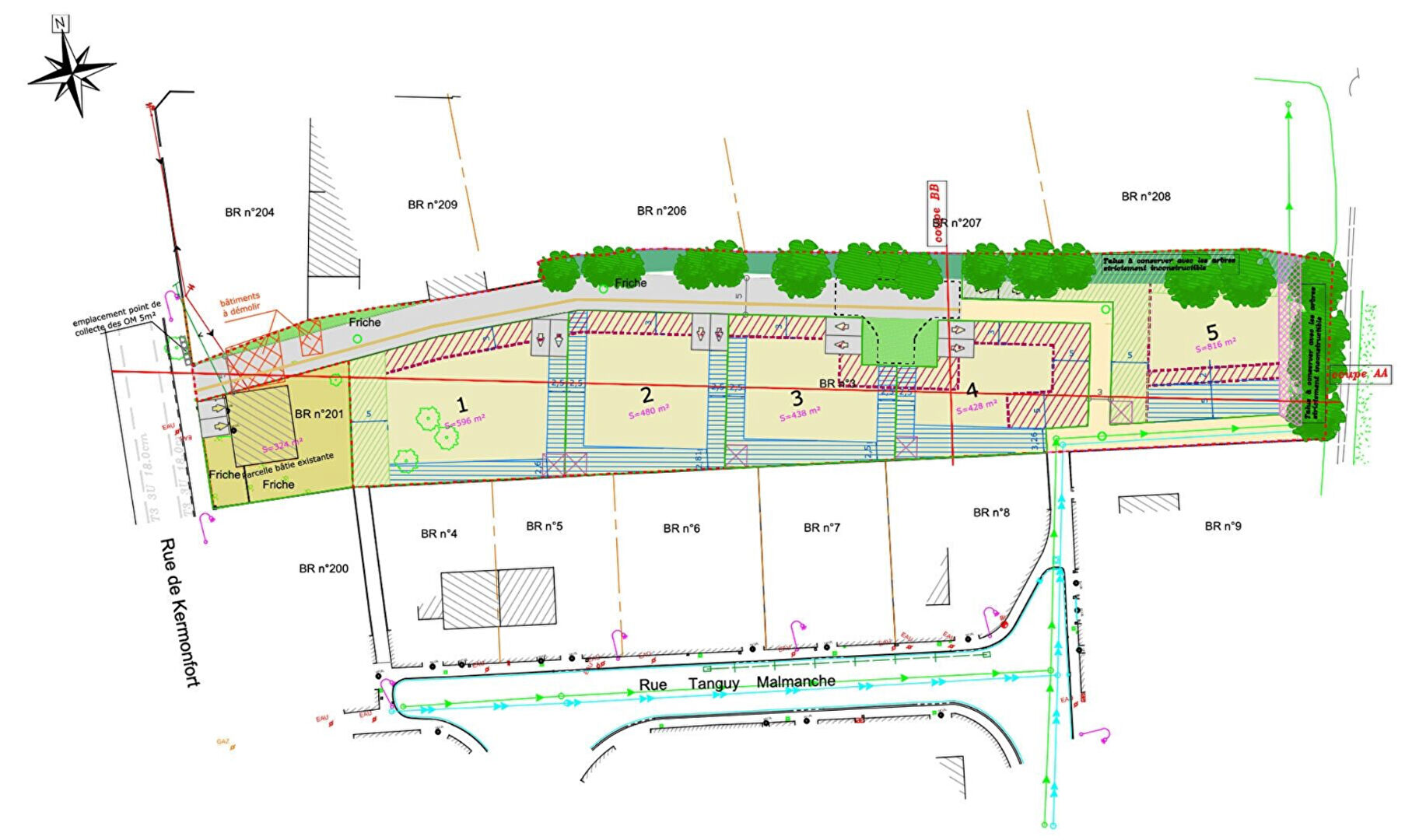 Terrain 439 m² · à Guilers · 439 m² · 113 400 €