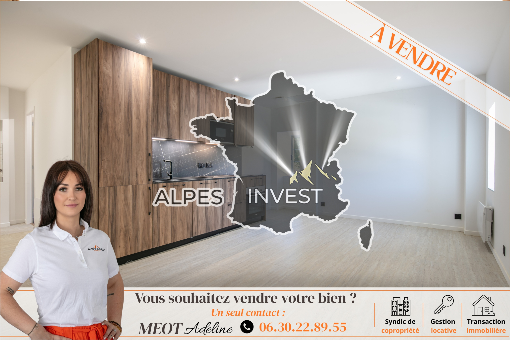 Appartement 2 pièces 47 m² · à Pontcharra · 47 m² · 180 000 €