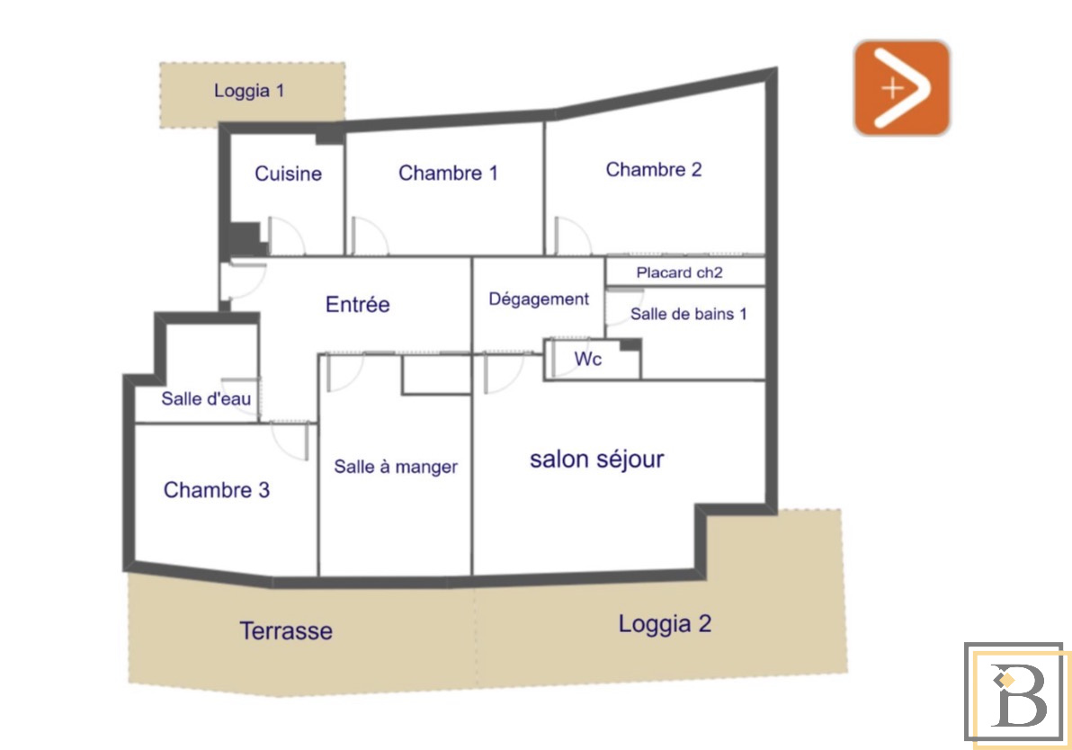 Appartement 5 pièces 140 m² · à Le Cannet · 140 m² · 572 000 €