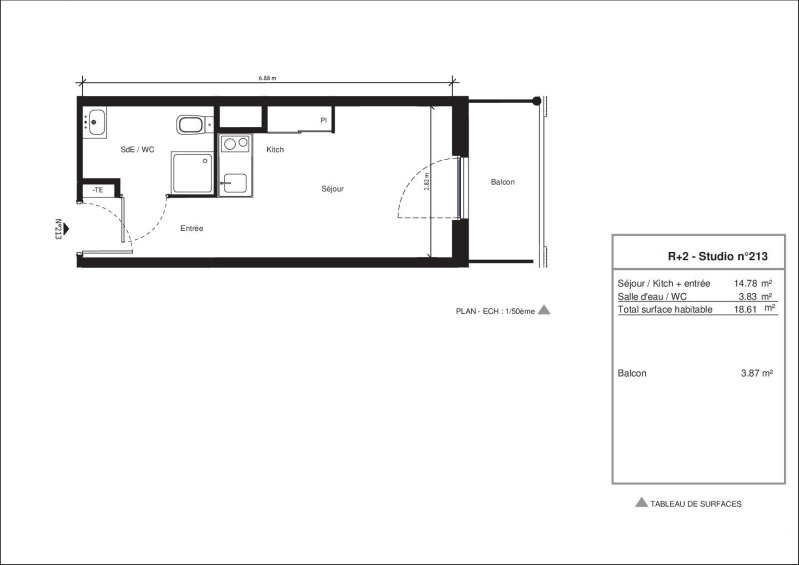 Appartement – NIMES GARD OCCITANIE - Vue 5