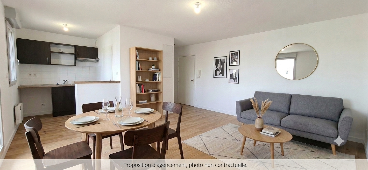 Appartement 2 pièces 46 m² · à Colomiers · 46 m² · 142 000 €