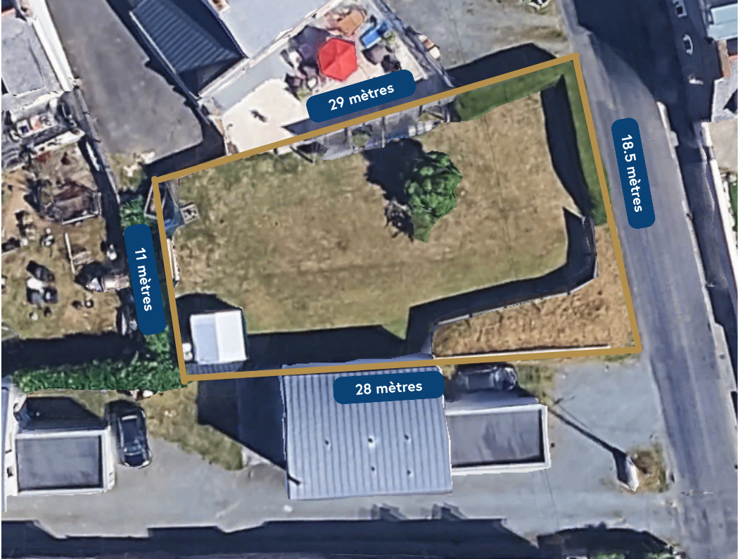 Terrain 456 m² · à Langueux · 456 m² · 99 720 €
