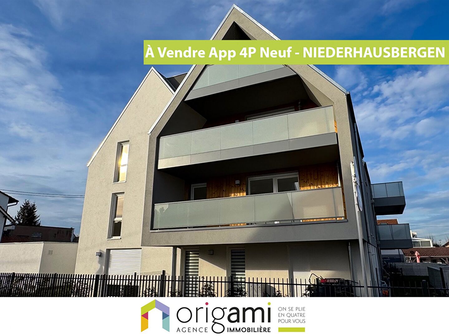 Appartement 4 pièces 80 m² · à Niederhausbergen · 80 m² · 325 000 €