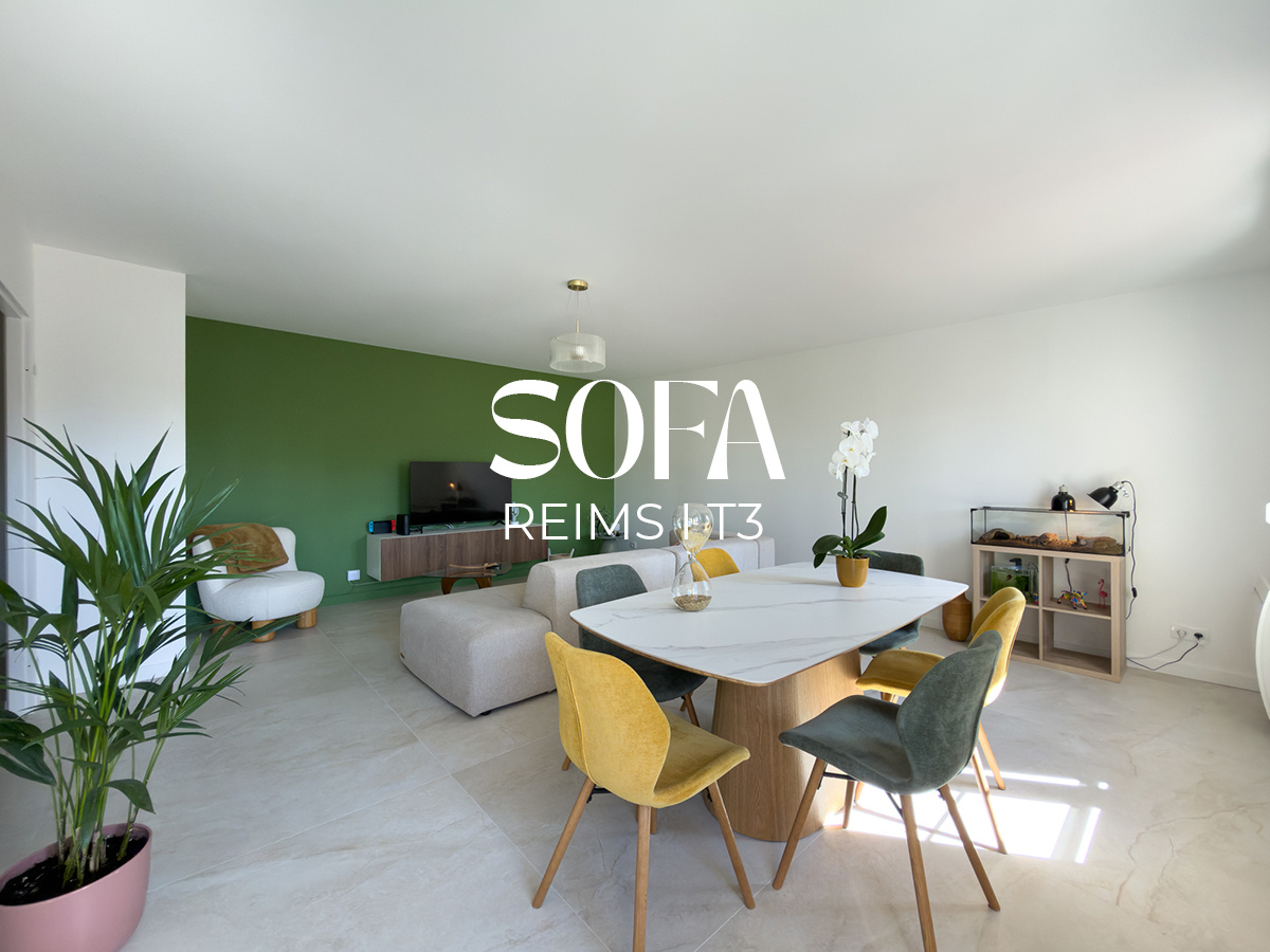 Appartement 3 pièces 87 m² · à Reims · 87 m² · 328 600 €