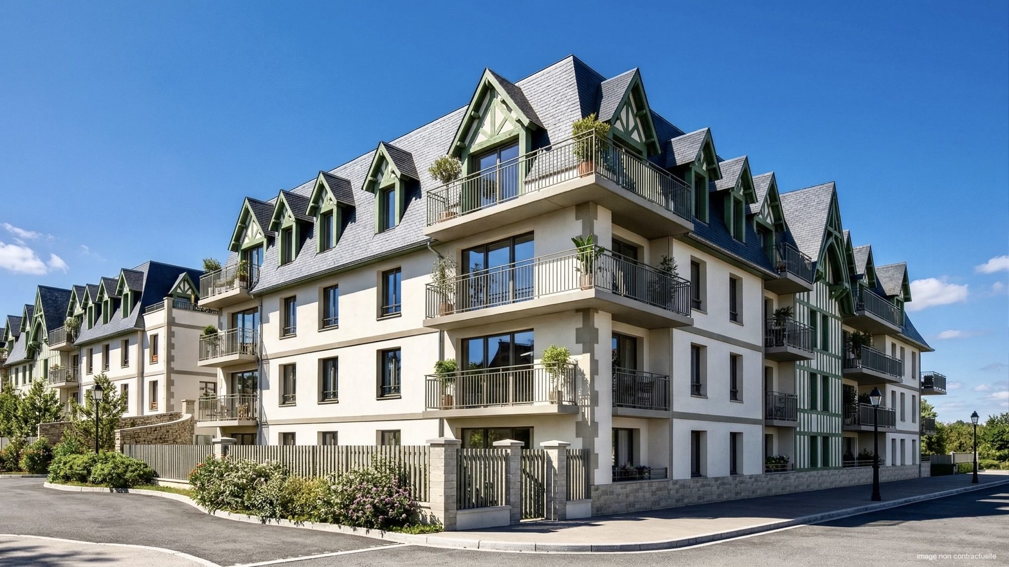 Appartement 2 pièces 44 m² · à Benerville sur Mer · 44 m² · 387 000 €