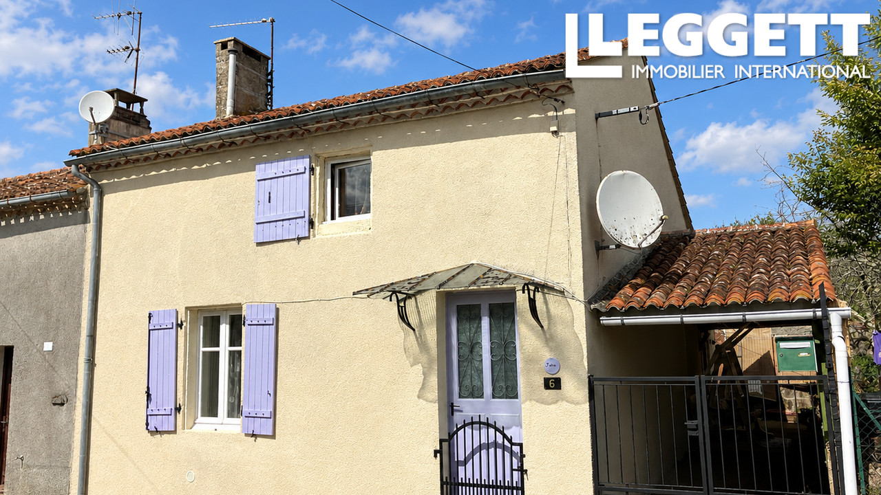 Maison 4 pièces 77 m² · à Millac · 77 m² · 61 000 €