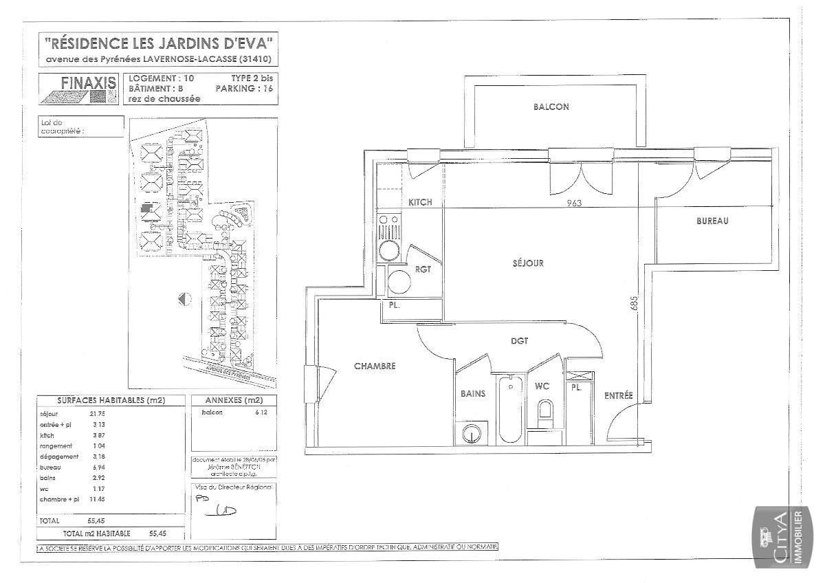Appartement – LAVERNOSE LACASSE HAUTE-GARONNE OCCITANIE - Vue 2