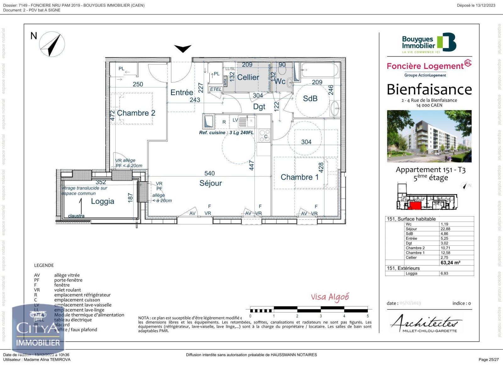Appartement – CAEN CALVADOS NORMANDIE - Plus