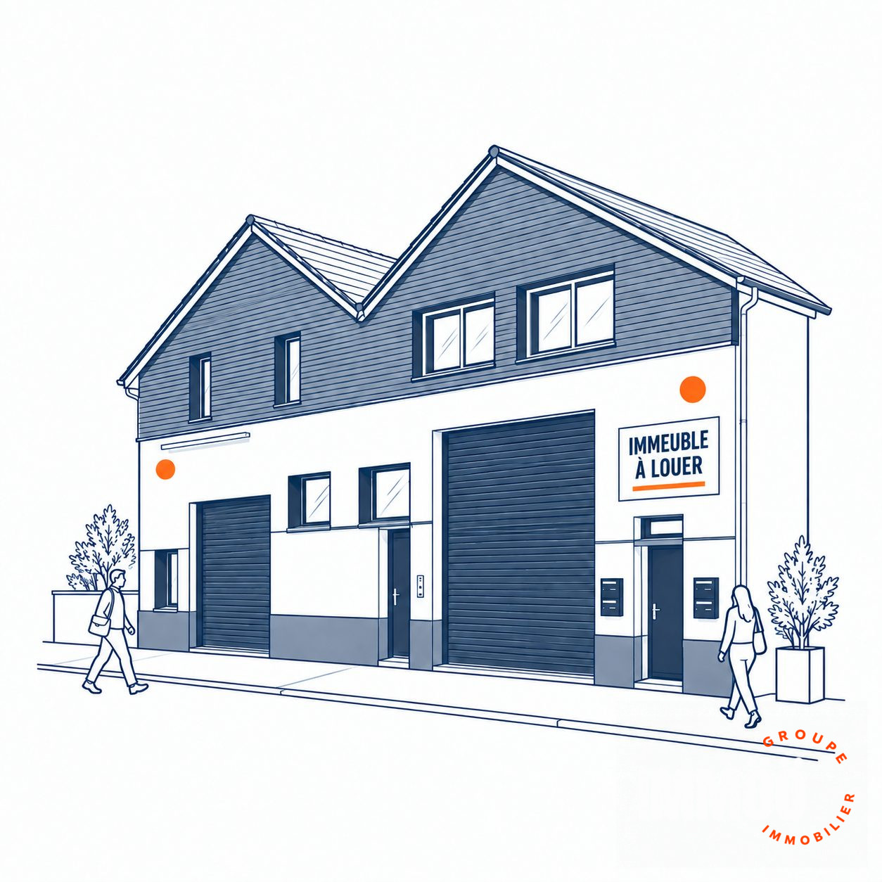 Immeuble 265 m² · à Barentin · 265 m² · 1 833 €/mois