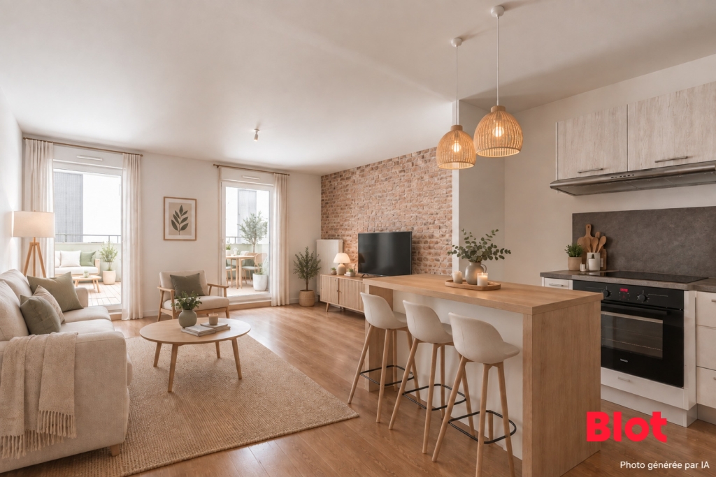 Appartement 3 pièces 58 m² · à Nantes · 58 m² · 189 900 €