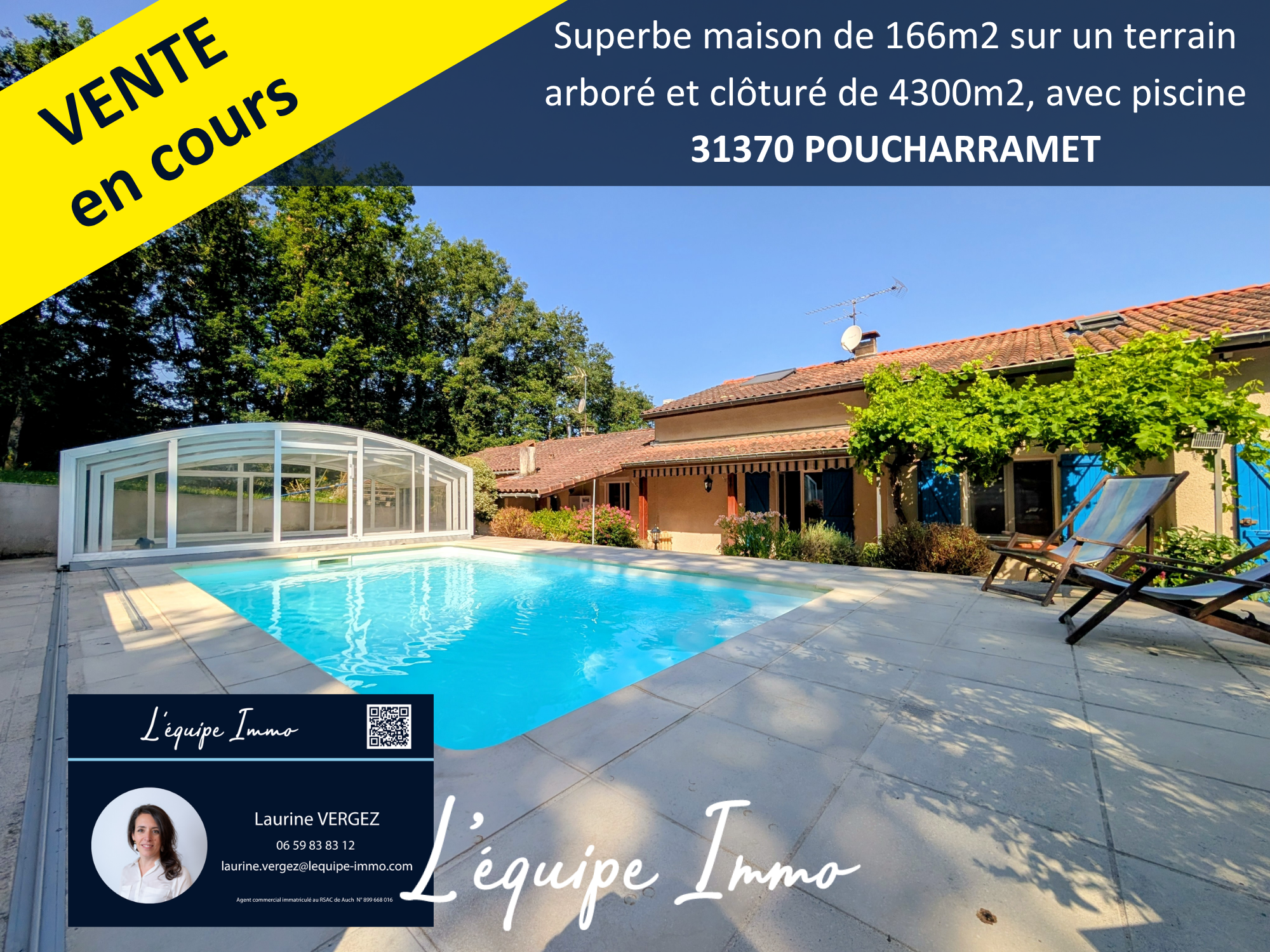 Maison 7 pièces 166 m² · à Rieumes · 166 m² · 320 000 €