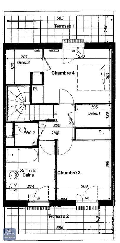 Appartement 5 pièces 125 m² · à Meaux · 125 m² · 1 621 €/mois