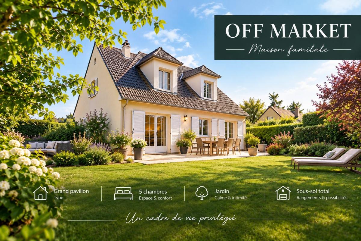 Maison 6 pièces 135 m² · à Bailly · 135 m² · 895 000 €