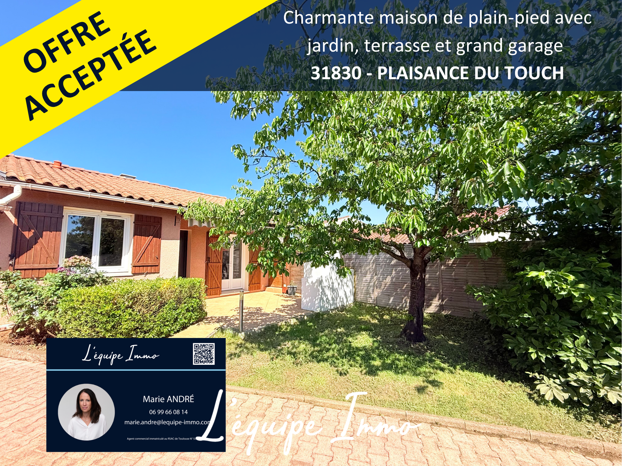 Maison 4 pièces 87 m² · à Plaisance-du-Touch · 87 m² · 282 000 €