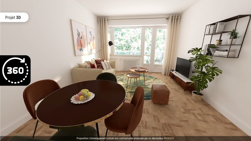 Appartement 3 pièces 63 m² · à Toulouse · 63 m² · 748 €/mois