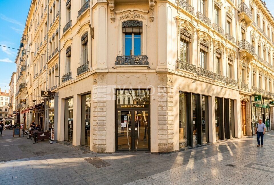 Local commercial 174 m² · à Lyon 02 · 174 m² · 13 730 €/mois