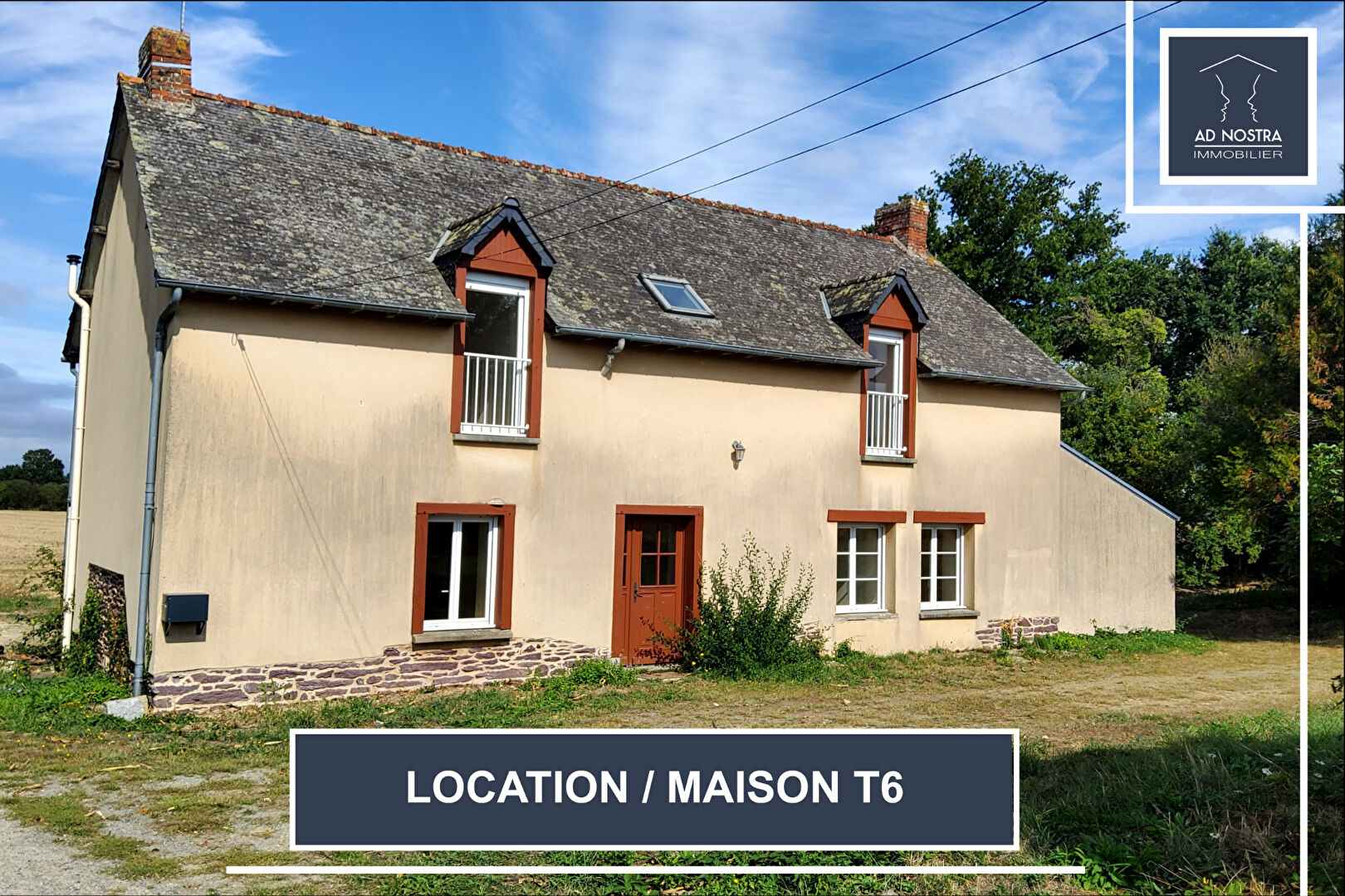 Maison 6 pièces 124 m² · au Rheu · 124 m² · 1 120 €/mois