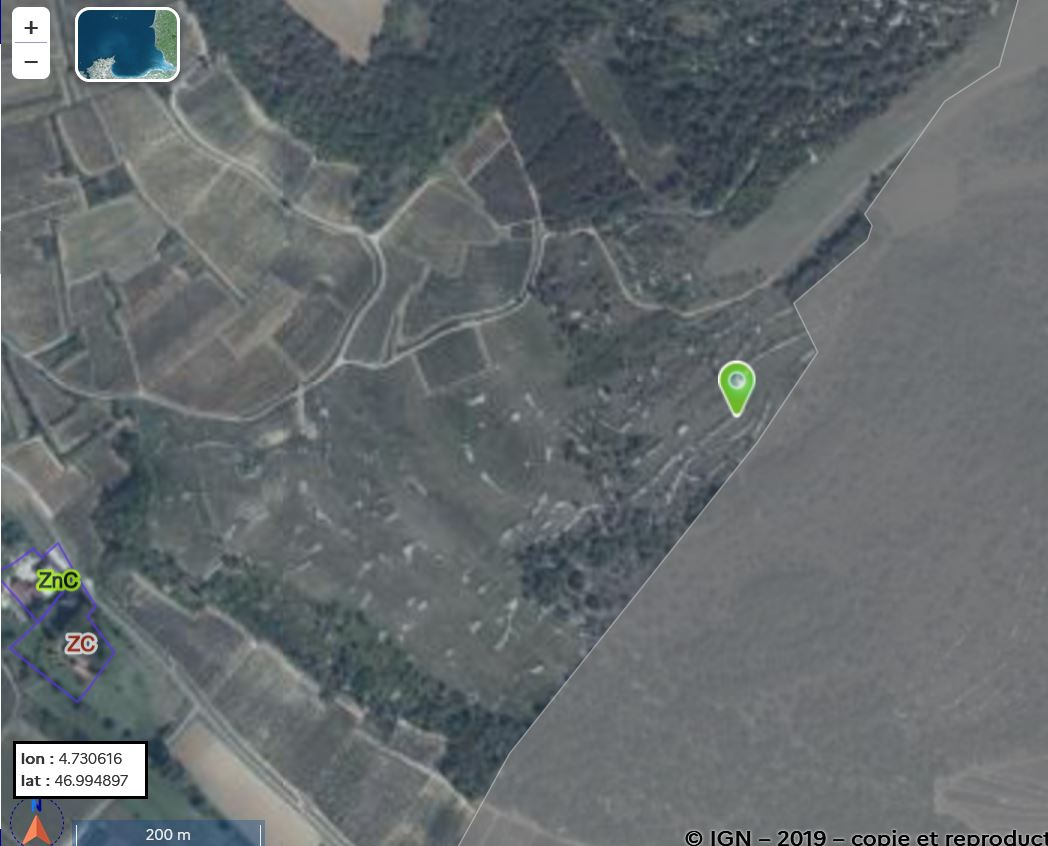 Terrain 24661 m² · à Saint-Romain · 24 661 m² · 160 000 €