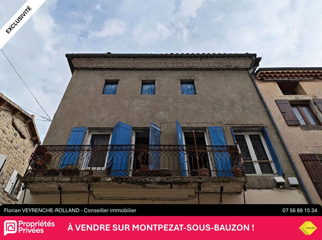Appartement 6 pièces 95 m² · à Montpezat-sous-Bauzon · 95 m² · 69 000 €