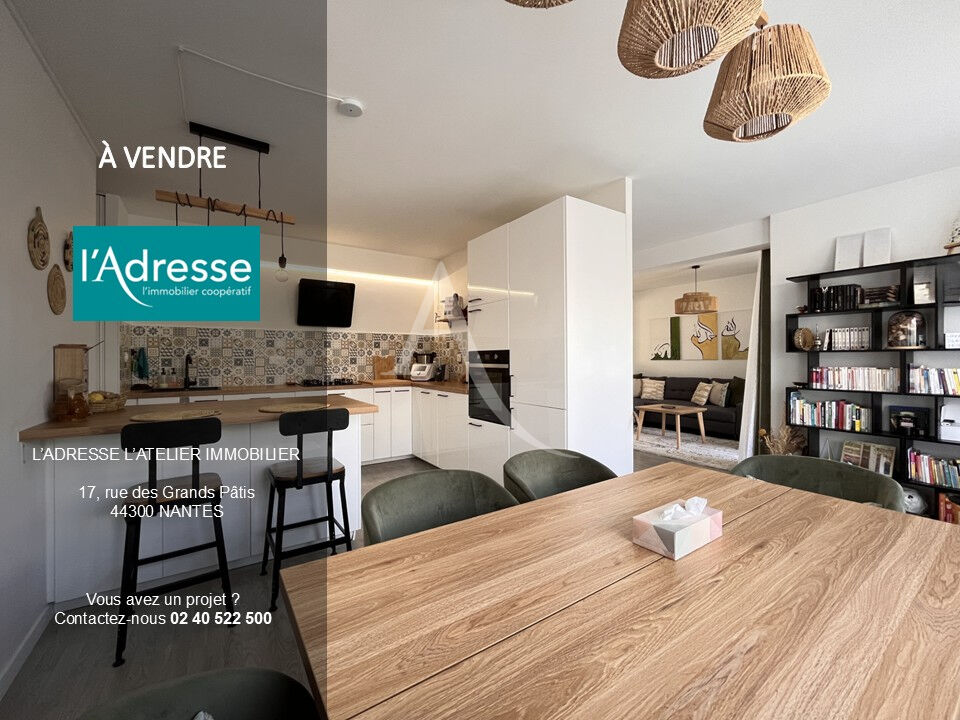 Appartement 4 pièces 86 m² · à Nantes · 86 m² · 298 000 €