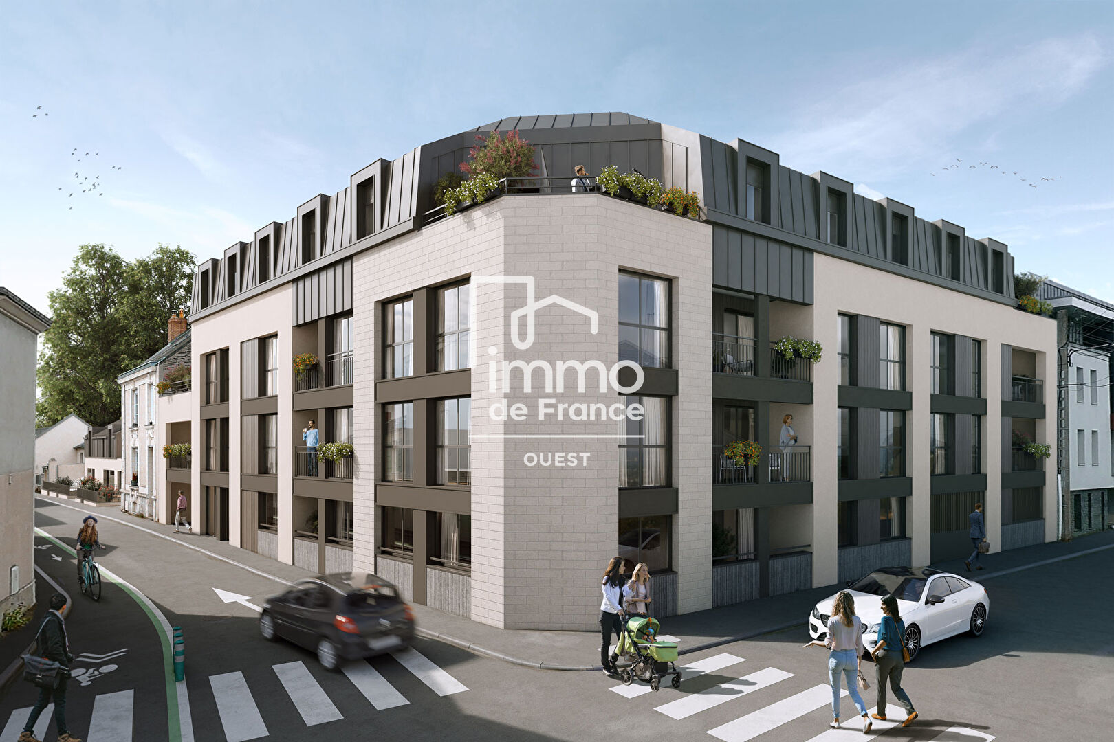 Appartement 3 pièces 59 m² · à Angers · 59 m² · 278 500 €