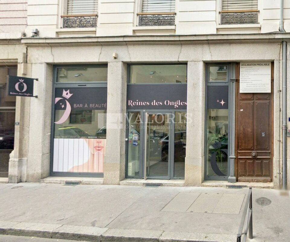 Local commercial 62 m² · à Lyon 06 · 62 m² · 1 633 €/mois