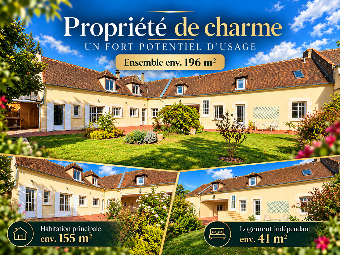Maison 8 pièces 196 m² · à Chevrières · 196 m² · 449 000 €