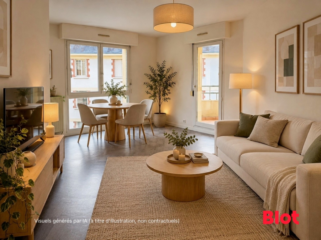 Appartement 3 pièces 68 m² · à Rennes · 68 m² · 262 500 €