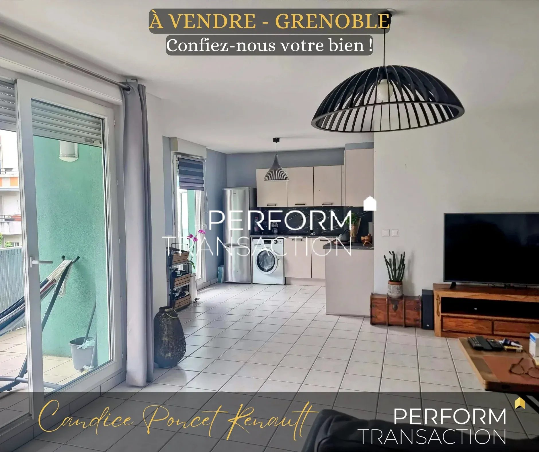 Appartement 4 pièces 83 m² · à Grenoble · 83 m² · 179 000 €