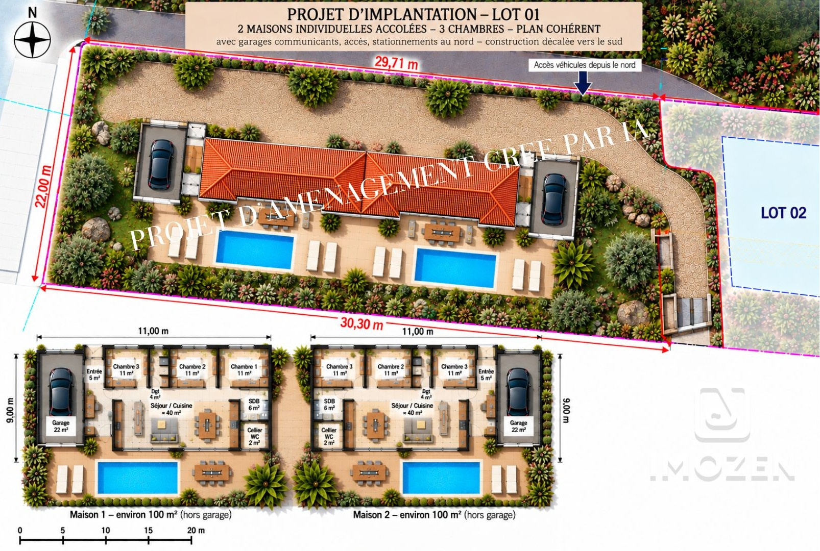 Terrain 1005 m² · à La Celle · 1 005 m² · 158 000 €