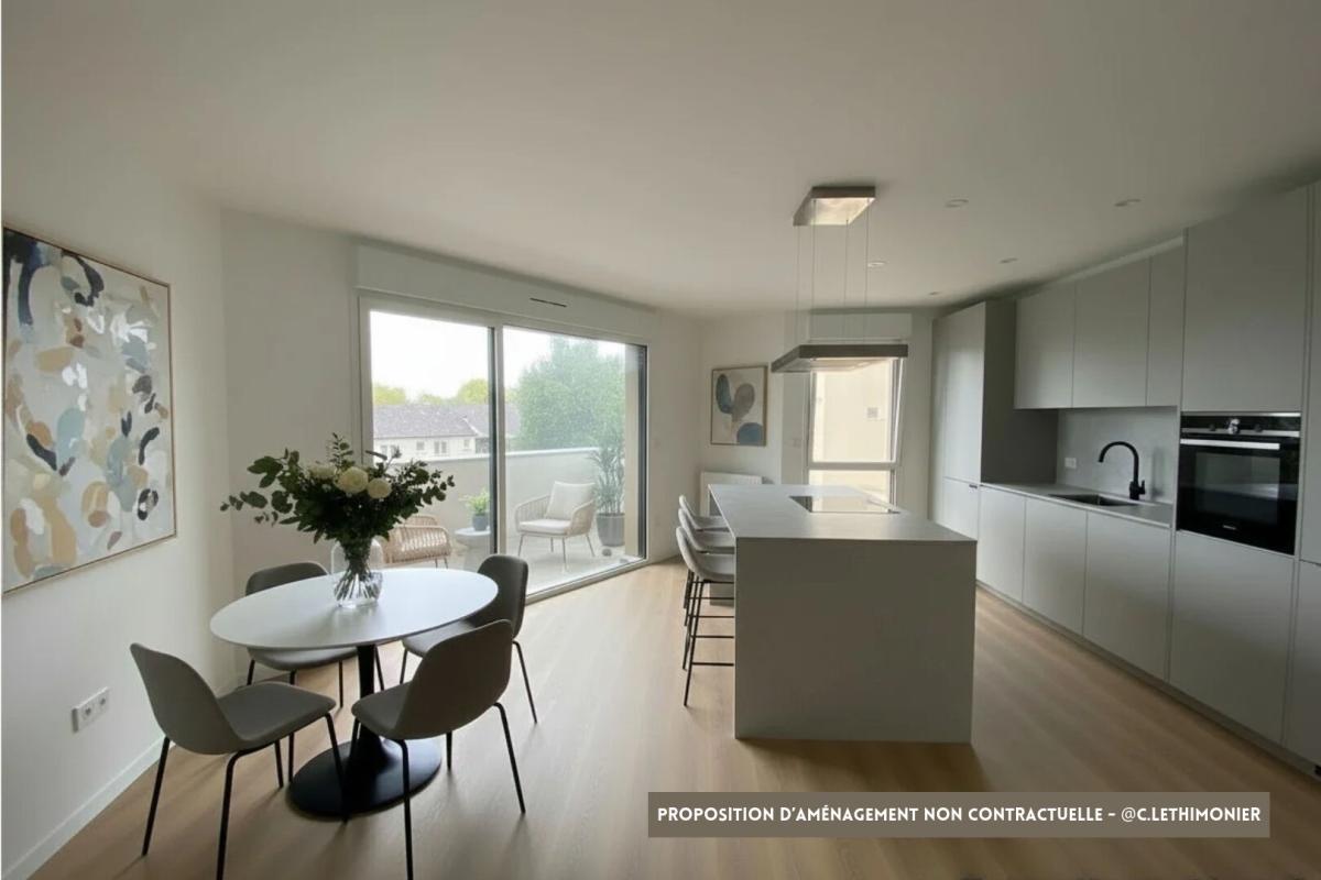 Appartement 3 pièces 59 m² · à Betton · 59 m² · 287 500 €