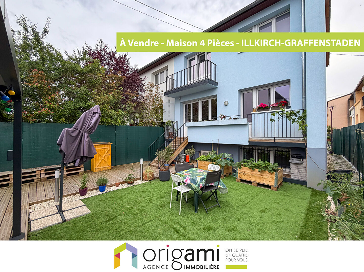 Maison 4 pièces 98 m² · à Illkirch-Graffenstaden · 98 m² · 375 000 €