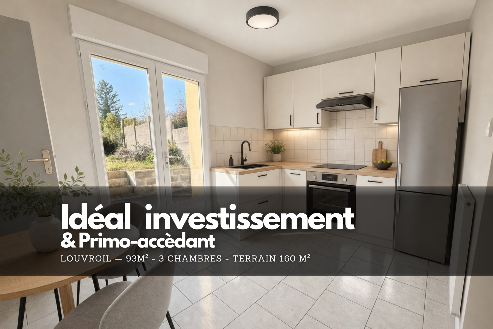 Maison 4 pièces 93 m² · à Louvroil · 93 m² · 92 000 €