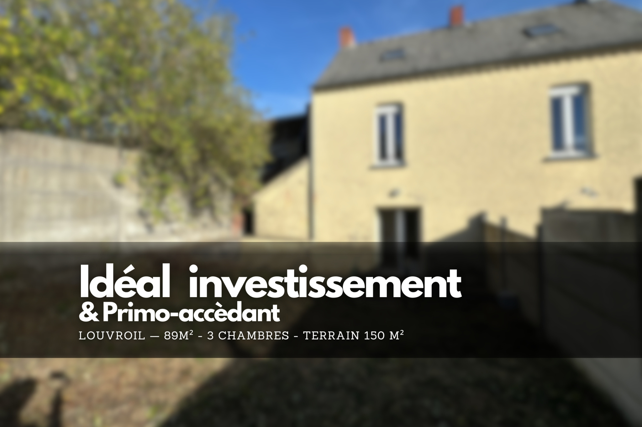 Maison 4 pièces 89 m² · à Louvroil · 89 m² · 77 000 €