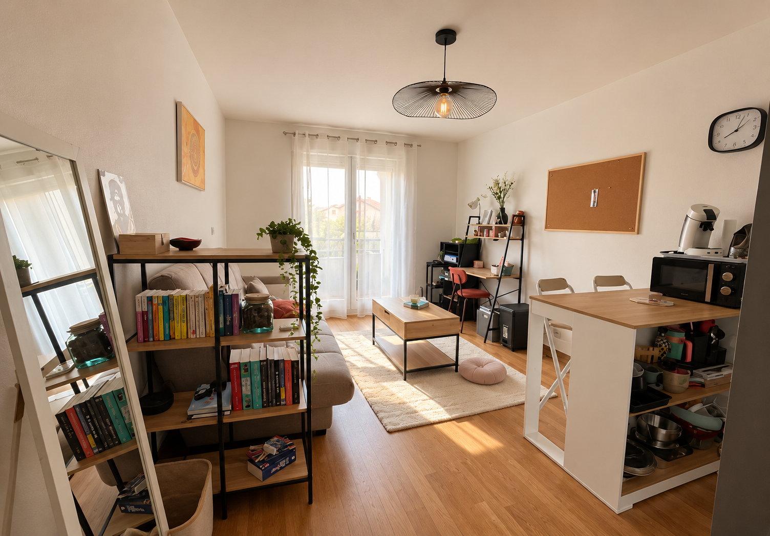 Appartement 1 pièce 21 m² · à Clermont-Ferrand · 21 m² · 423 €/mois